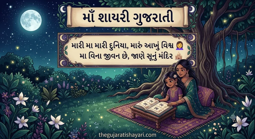 Maa Shayari Gujarati