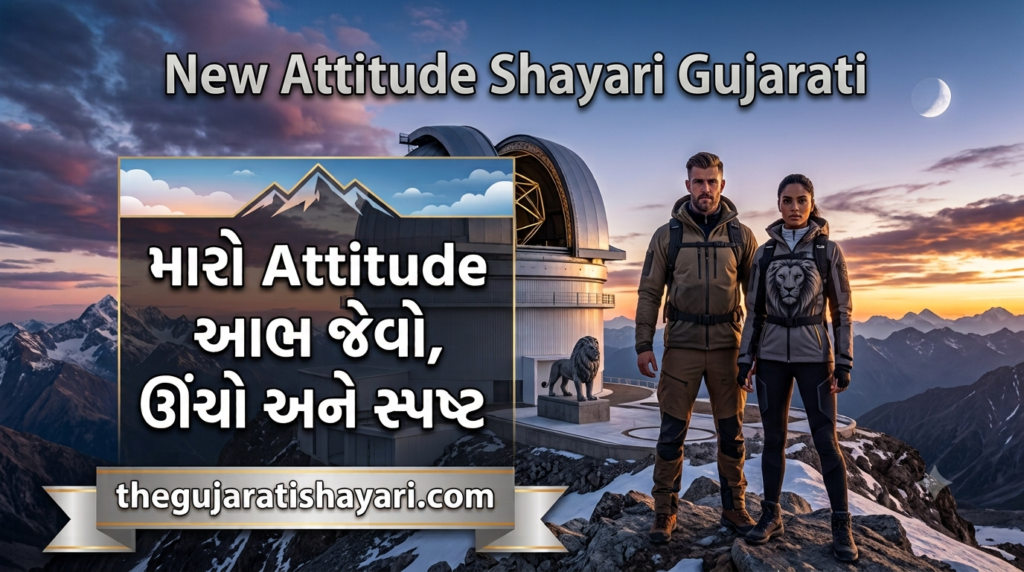 New Attitude Shayari Gujarati